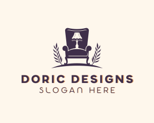 Interior Design Furniture logo design