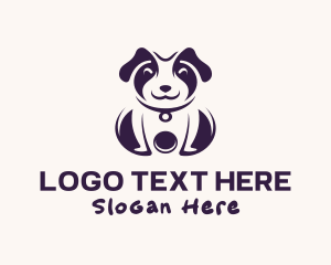 Red Puppy - Pet Dog Grooming logo design