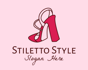 Stiletto - Women's Shoes Heels logo design