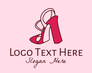 High Heels - Women's Shoes Heels logo design