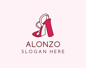 Women's Shoes Heels  logo design