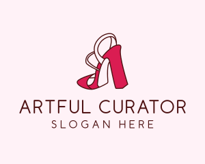 Women's Shoes Heels  logo design