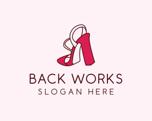 Women's Shoes Heels  logo design