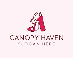 Women's Shoes Heels  logo design