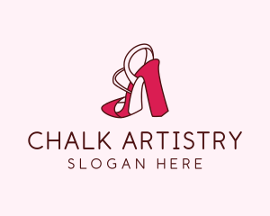 Women's Shoes Heels  logo design