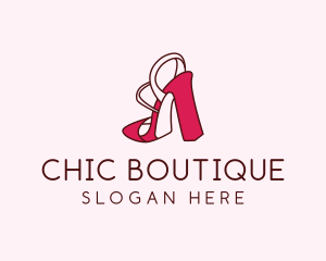 Trendy - Women's Shoes Heels logo design