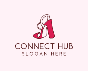 Women's Shoes Heels  logo design