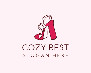 Women's Shoes Heels  logo design