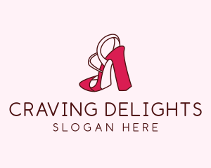 Women's Shoes Heels  logo design