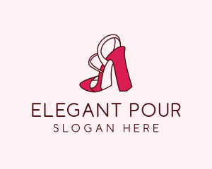 Women's Shoes Heels  logo design