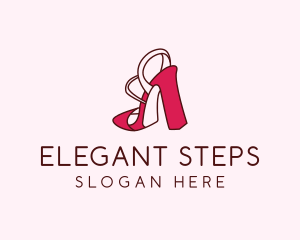 Women's Shoes Heels  logo design