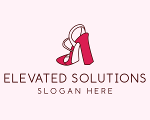 Women's Shoes Heels  logo design