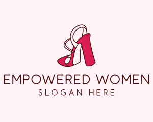 Women's Shoes Heels  logo design