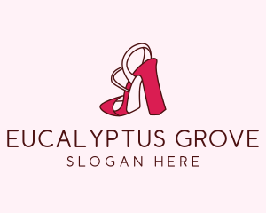 Women's Shoes Heels  logo design