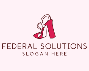 Women's Shoes Heels  logo design