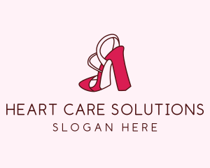 Women's Shoes Heels  logo design