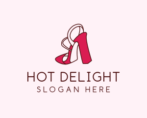 Women's Shoes Heels  logo design