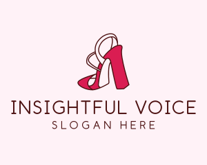 Women's Shoes Heels  logo design