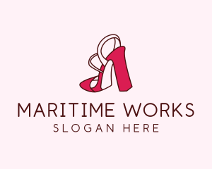 Women's Shoes Heels  logo design