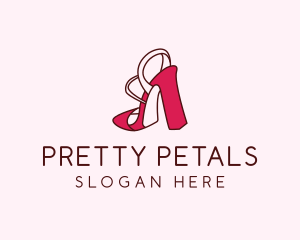 Girly - Women's Shoes Heels logo design