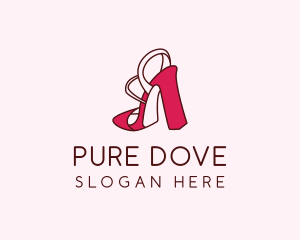 Women's Shoes Heels  logo design