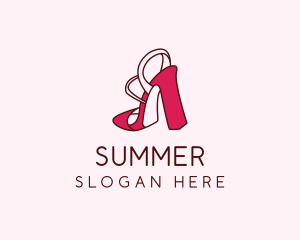 Women's Shoes Heels  logo design