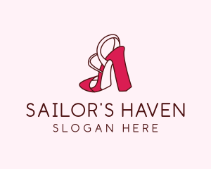 Women's Shoes Heels  logo design