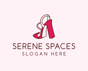 Women's Shoes Heels  logo design