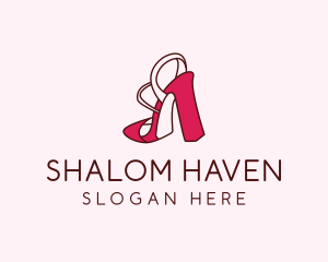 Women's Shoes Heels  logo design