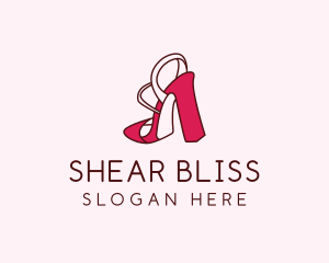 Women's Shoes Heels  logo design