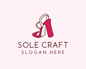 Shoemaking - Women's Shoes Heels logo design