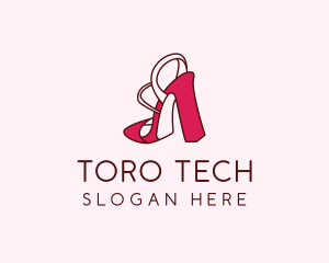 Women's Shoes Heels  logo design