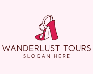 Women's Shoes Heels  logo design