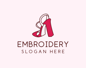 Women's Shoes Heels  logo design