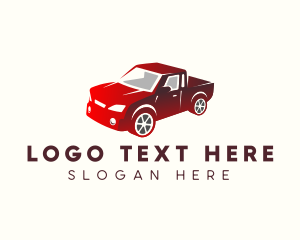 Motor - Car Pickup Truck logo design