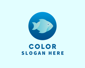 Aquatic Fish Tank Logo