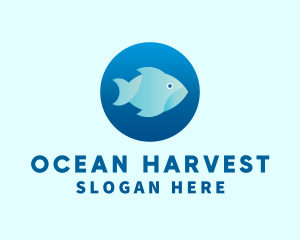 Aquatic Fish Tank logo design