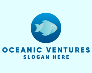 Aquatic Fish Tank logo design