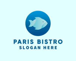 Aquatic Fish Tank logo design