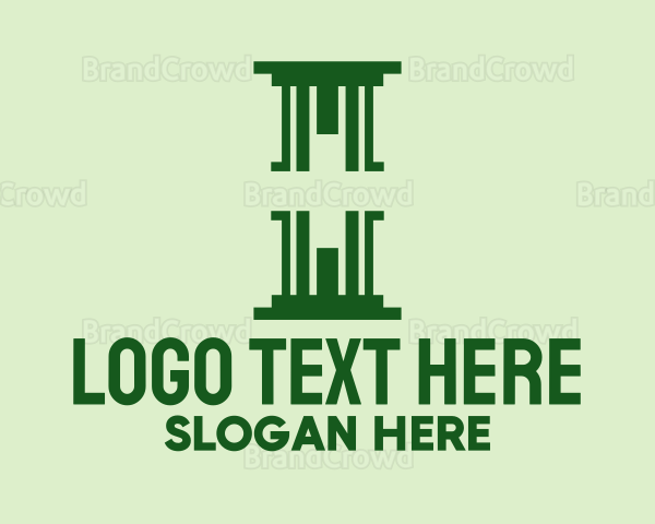 Green Medical Pillar Logo