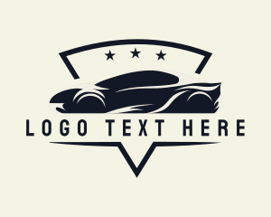Race - Luxury Car Automotive logo design