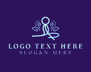 Yoga - Fitness Yoga Wellness logo design