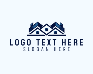 Roofing - Roofing Mansion Residential logo design