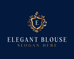 Elegant Noble Crest logo design