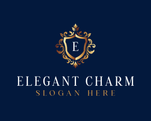 Elegant Noble Crest logo design