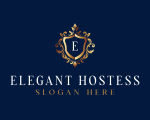 Elegant Noble Crest logo design