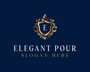 Elegant Noble Crest logo design