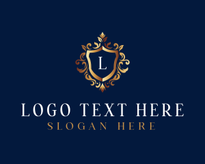 Wealth - Elegant Noble Crest logo design