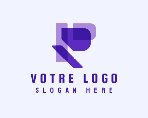 App - Media Company Letter R logo design