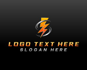 Electric - Lightning Bolt Energy logo design